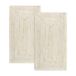 HAMID Set van 2 tapijten van jute, Alhambra ivoor, 100% jutevezel, handgemaakt, tapijt voor woonkamer, eetkamer, slaapkamer, hal (80 x 150 cm), 2 stuks