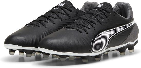 PUMA KING MATCH FG/AG Unisex Sportschoenen - PUMA Black-PUMA White-Cool Dark Gray