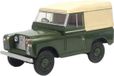 Oxford Modelauto - Land Rover Lightweight - groen/beige - schaal 1:43