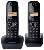 Panasonic KX-TG1612 - DECT Téléphone - Noir