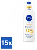 NIVEA 15 x Q10 Verstevigende Bodylotion – met vitamine C – voor normale huid – 400 ml - Voordeelverpakking - 15 stuks