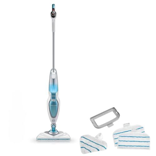 BLACK+DECKER Stoommop met 4 accessoires - 1600 W vloerreiniger