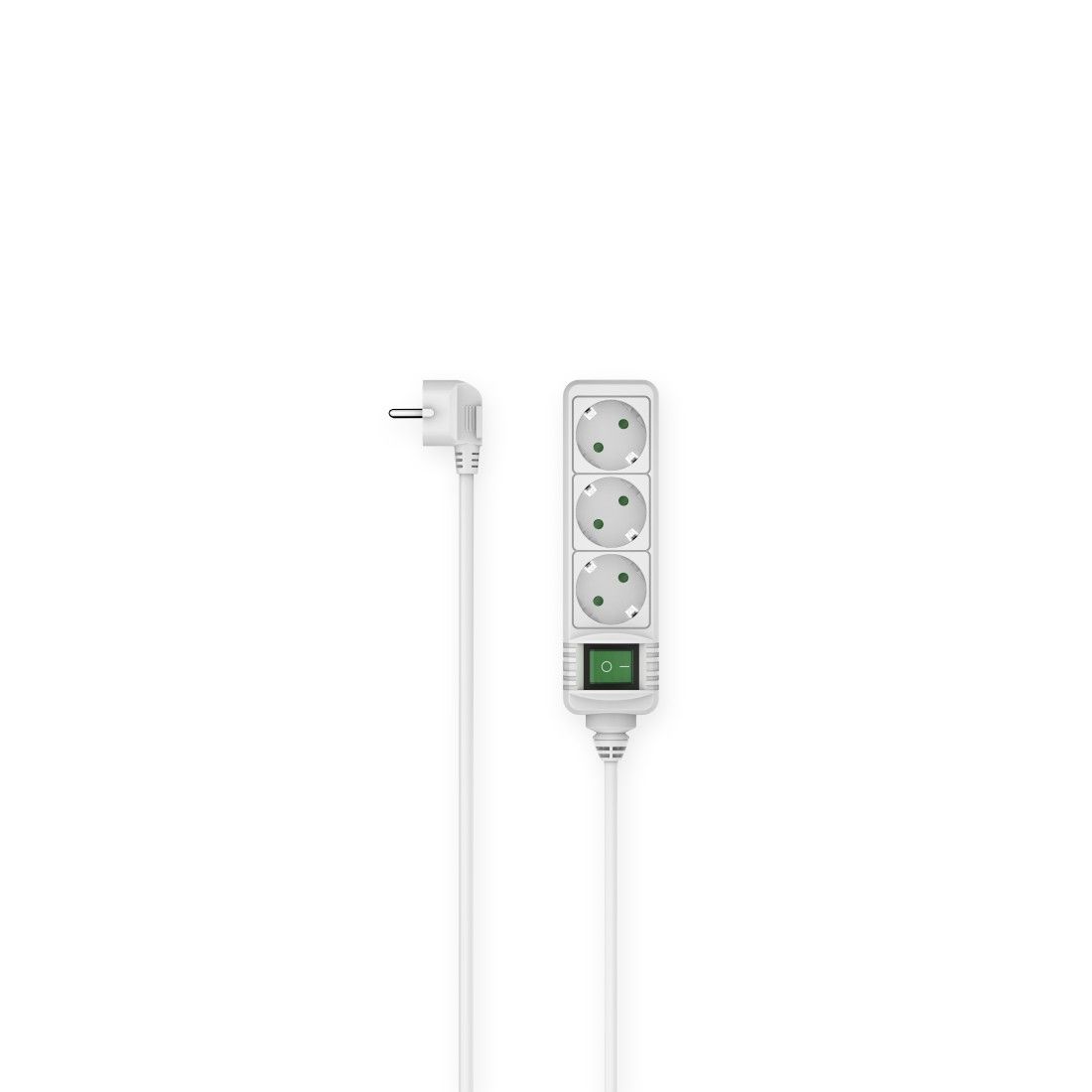 Hama Stekkerdoos - 3-voudig - 3 meter - Wit