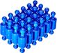 First4magnets Blauwe Kegelmagneet - Kantoor en Koelkast (12 mm Diameter x 21 mm Hoog) (Verpakking van 48)
