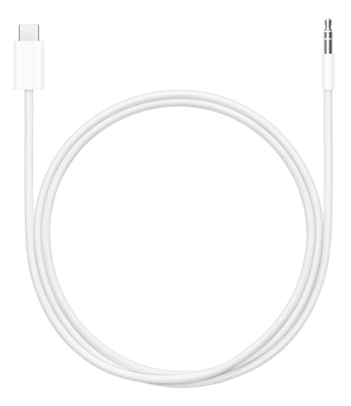 Apple USB-C naar 3.5mm audio kabel - 1.2m - Wit