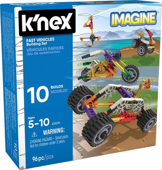 K'NEX Snelle voertuigen - Bouwset