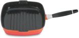 BergHOFF Virgo Grillpan Afneembaar Handvat 28cm Oranje