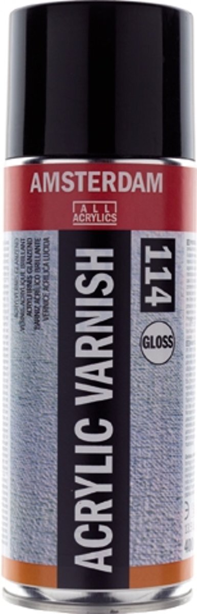 Amsterdam acrylvernis spuitbus 400 ml - glanzend