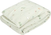 Groen Wiegdeken 70x100 cm - 4 Seizoenen - Katoen