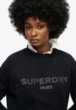 Superdry Luxe sportsweatshirt met ronde hals en losse pasvorm Dames Truien