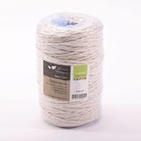 Vaessen Creative Twine String, wit, 2 mm x 150 m, katoen mix macramé touw