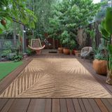 Ayyildiz Tapis d'extérieur et de terrasse Marron 80x150 cm