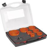Juego Bahco Bi-metalen Sandflex gatzagen set, 9 stuks