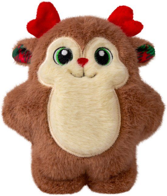 Kong Holiday Snuzzles Reindeer - Knuffel - S