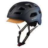 Cairn Quartz City Helm LED USB Mat Blauw