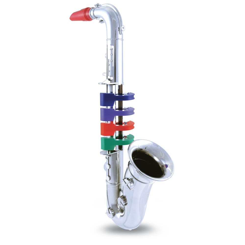 Bontempi Spa Saxophone Blauw, Chroom, Groen, Rood, Paars
