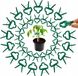 PLANTCLIPPS, stelen, takken, set van 60 stuks, voor gebruik in de tuin om planten te bevestigen