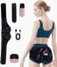 Zouma B.V. Appareil de massage des fesses, télécommandé, rechargeable par USB, Rose/Noir