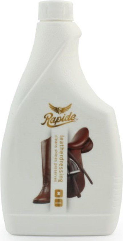 Rapide Lederonderhoud, 3 in 1, Reinigt, Voedt en Onderhoudt al uw Leer, 500 ml