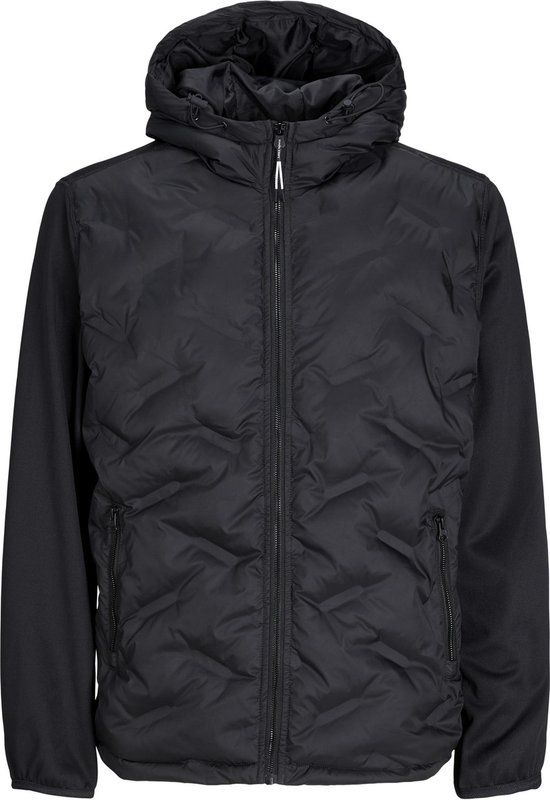 JACK & JONES JCOHEAT HYBRID Heren Jas - Zwart - Maat XXL