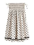 Next - Dames - Gerimpelde halflange rok - Crème
