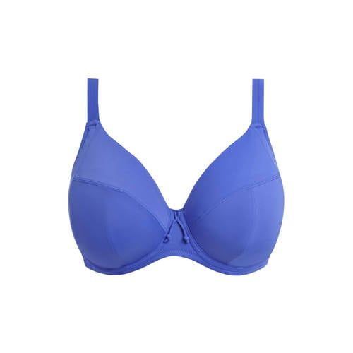 Elomi Plain Sailing blauw niet-voorgevormde beugel bikinitop