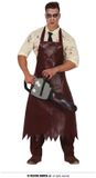 Fiestas Guirca Slagerskostuum Heren Polyester Bruin Maat 6XL