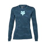 Fox Racing Dames Long Sleeve Cycling Jersey Fox Lady Ranger TRU DRI Dark Vintage M Shirt, M