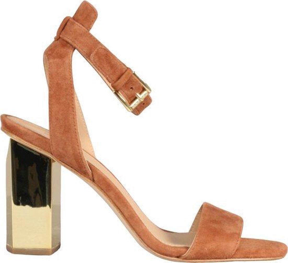 Michael Kors Petra Ankle Strap Dames Sandalen - Luggage - Maat 38