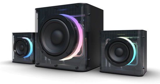 NOVA GAMING Serpentis 2.1 Gaming Speakers - Zwart
