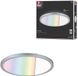 Paulmann LED-paneel Atria Shine Backlight rond 293 mm 12W 1400lm RGBW Chroom mat dimbaar