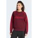 adidas Sportswear sweater met logo - donkerrood
