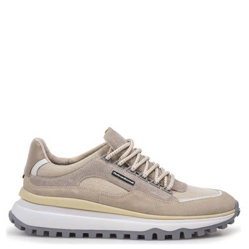 Floris van Bommel De Gripper 03.08 suède sneakers beige