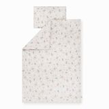 Julius Zöllner kinderbeddengoed jersey - Savanne beige, maat 100x135 + 40x60 cm