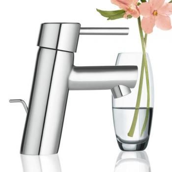 GROHE Concetto Wastafelkraan - Chroom - Ecojoy - Inzinkbare Ketting