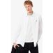 Lacoste Slim Fit Overhemd wit, Effen