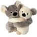 Habibi Warmte/koelte knuffel - magnetron - koala - 25 cm - grijs - voor kinderen/jongens/meisjes - warmteknuffel