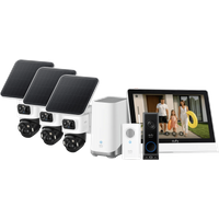 EufyCam S4 3-Pack + HomeBase 3 + Video Doorbell E340 + Smart Display E10