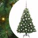 vidaXL Kunstkerstboom met 150 LED, Groen, 120 cm