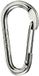 Wichard Oogloze Asymmetrische Karabijnhaak 10 Mm Zilver 1200-2500 Kg