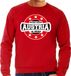 Bellatio Decorations Have fear Austria is here sweater met sterren embleem in de kleuren van de Oostenrijkse vlag - rood - heren - Oostenrijk supporter / Oostenrijks elftal fan trui / EK / WK / kleding XXL
