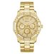 Guess Regal Heren roestvrij stalen horloge 46 mm goud GW0990G2