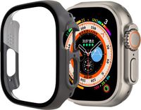 By Qubix Qubix Apple Watch Ultra Case - Donkergrijs - 49mm