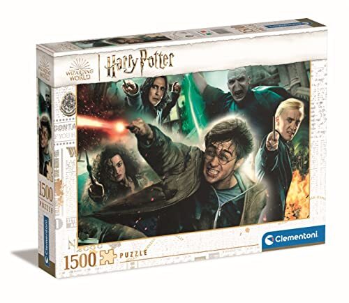 Clementoni 31690 Harry Potter-puzzel, 1500 stukjes