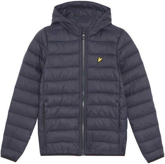 Lyle & Scott winter winterjas jongens - donker navy blauw - gewatteerd