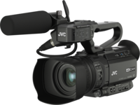 JVC GY-HM180E Compacte 4K camcorder met 3G-SDI zwart