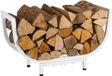 Relaxdays Houtopslag - 35 x 65 x 21 cm - binnen - wit