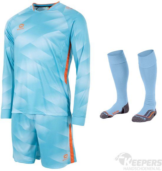 Stanno - Vik Goalkeeper Set - Kinderen - Maat 140 - Blauw