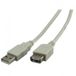 Waytex 11306 USB-kabel USB 2.0 0,6 m USB A Beige