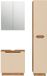 Vicco Meuble de salle de bain Lotta, Cachemire, 3 pièces